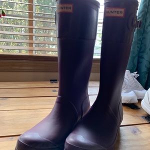 Purple Hunter Boots